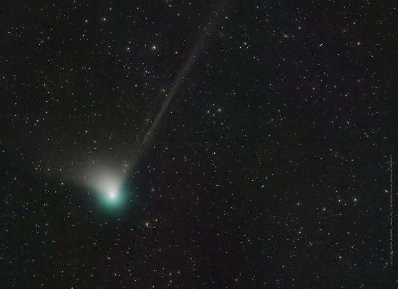 There is much excitement surrounding the rare comet. Image: NASA.