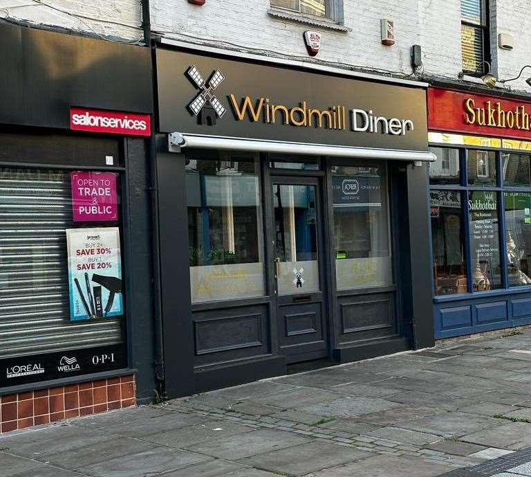 Windmill Diner has just opened in the town centre