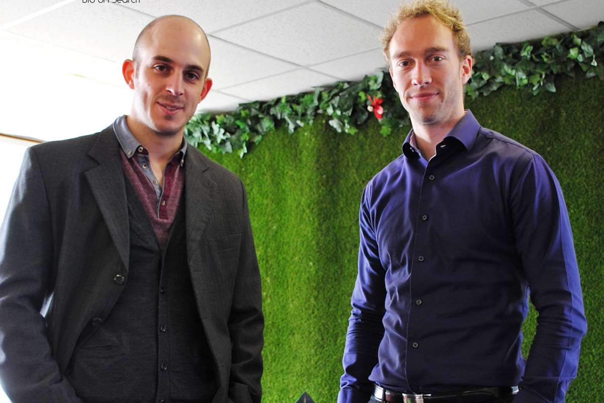 Sleeping Giant Media founders Anthony Klokkou, left, and Luke Quilter