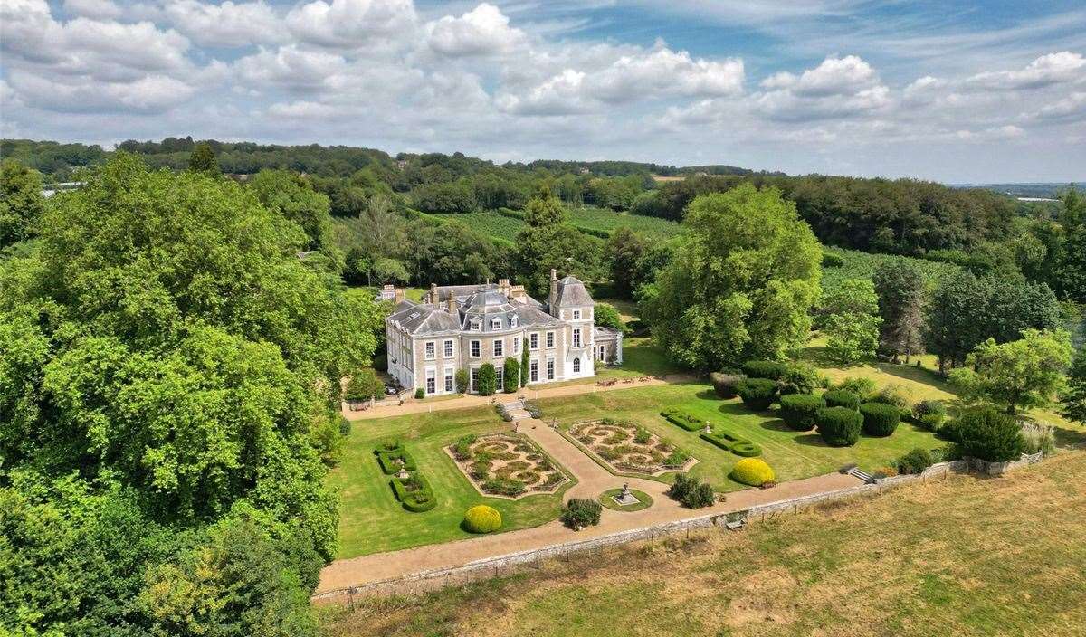 The mansion is located in a rural countryside location. Picture: Savills