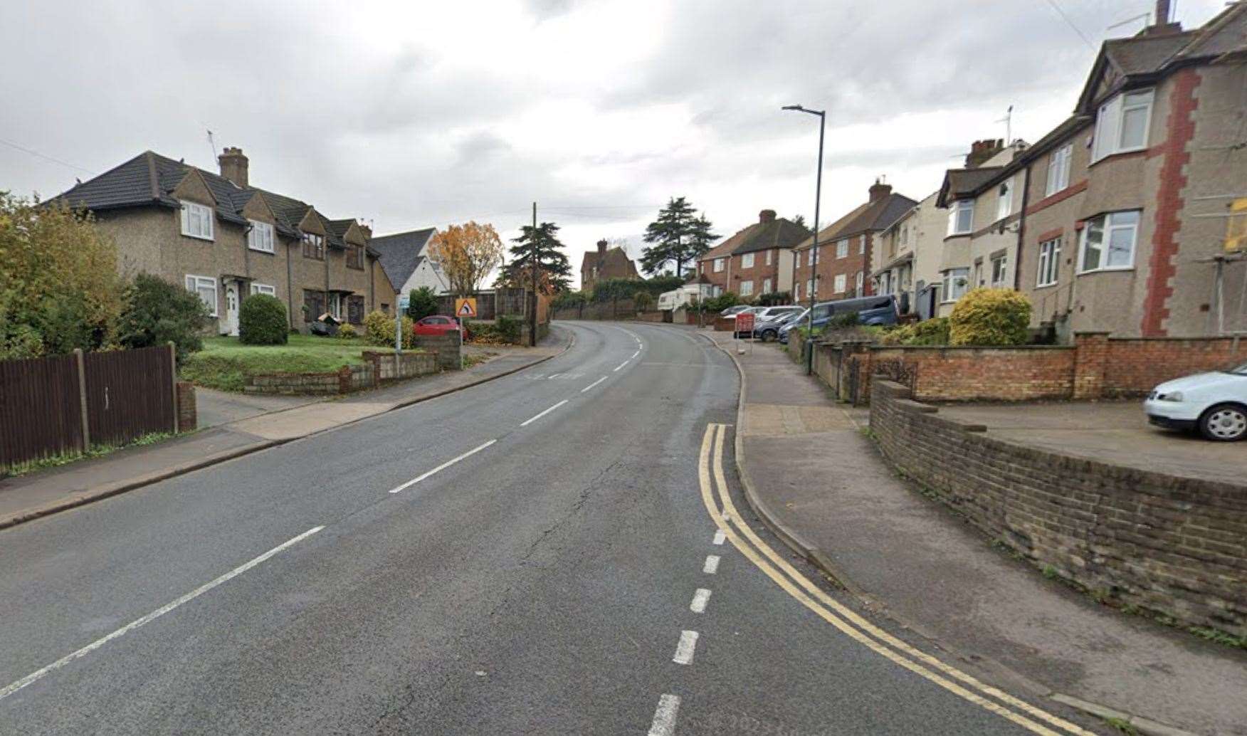 The crash occurred in Cuxton Road in Rochester. Picture: Google Maps