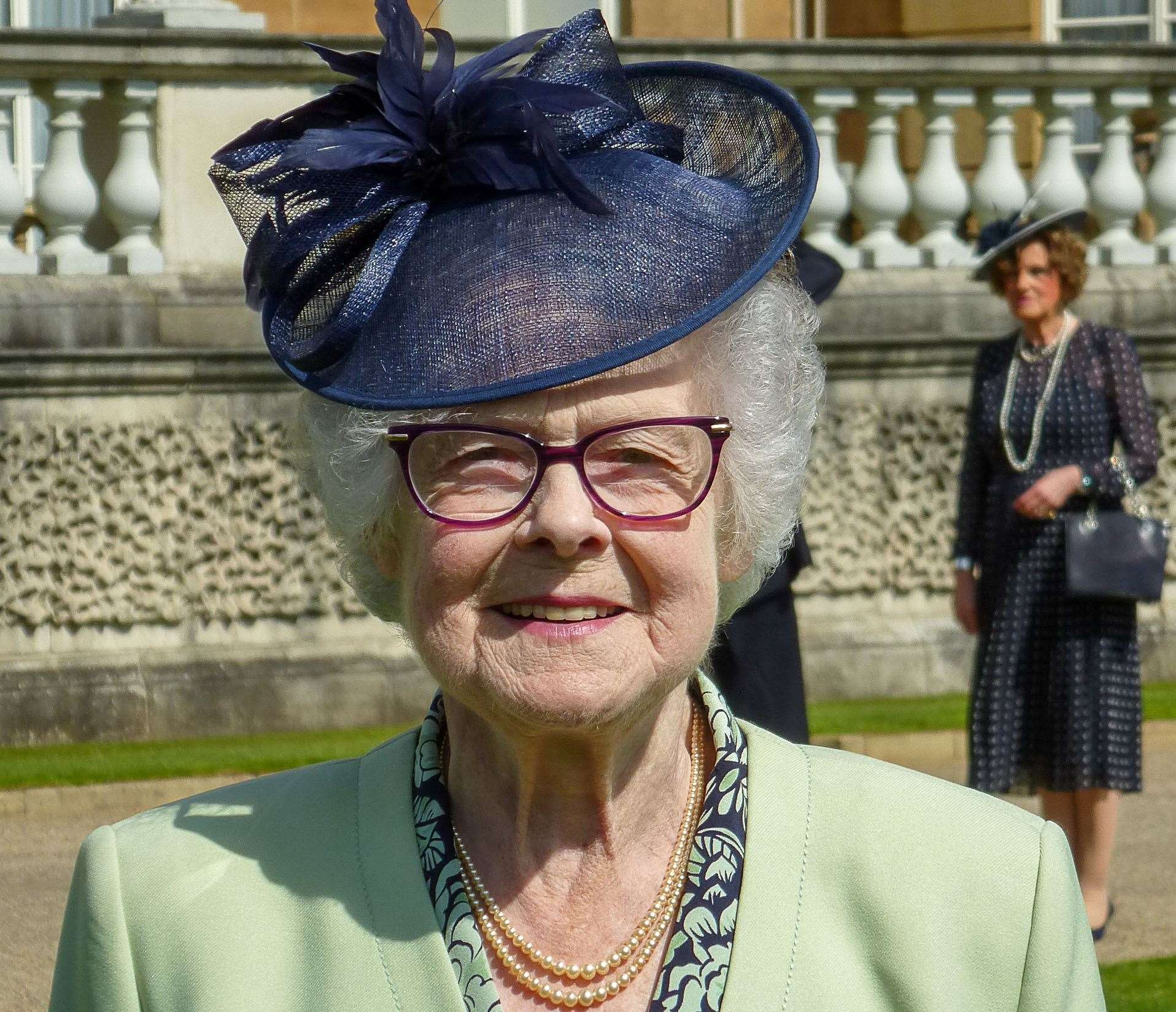 Marie Hepburn at Buckingham Palace