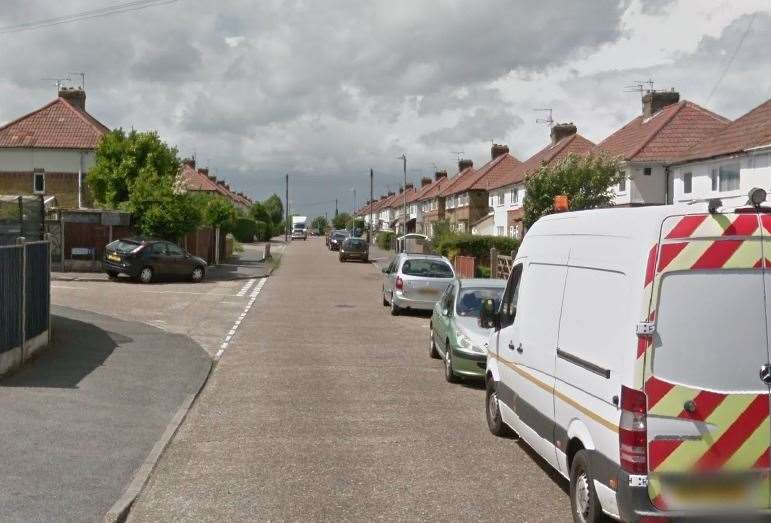 One of the burglaries took place in Thornbridge Road, Deal. Picture: Google