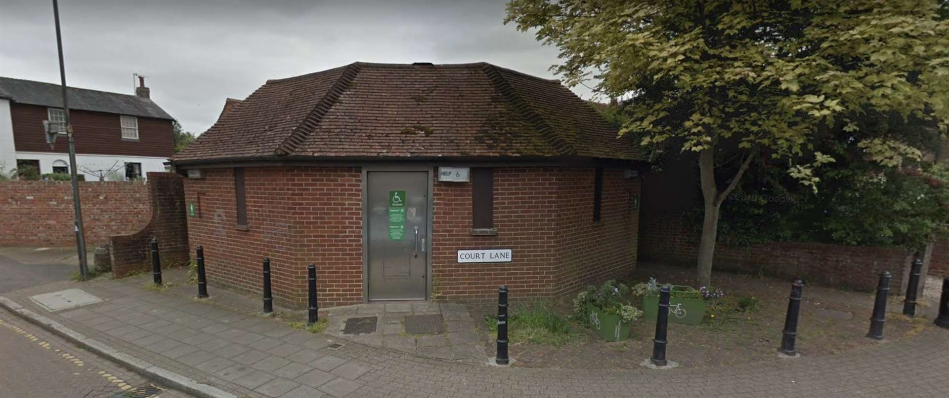 The loos in Court Lane, Hadlow have closed for good. Picture: Google Street View