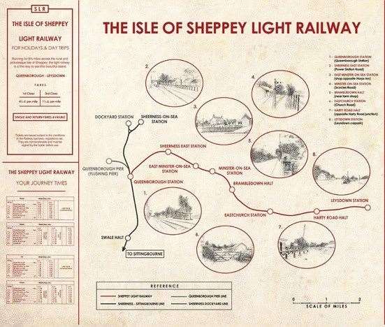 Sheppey Light Railway stations