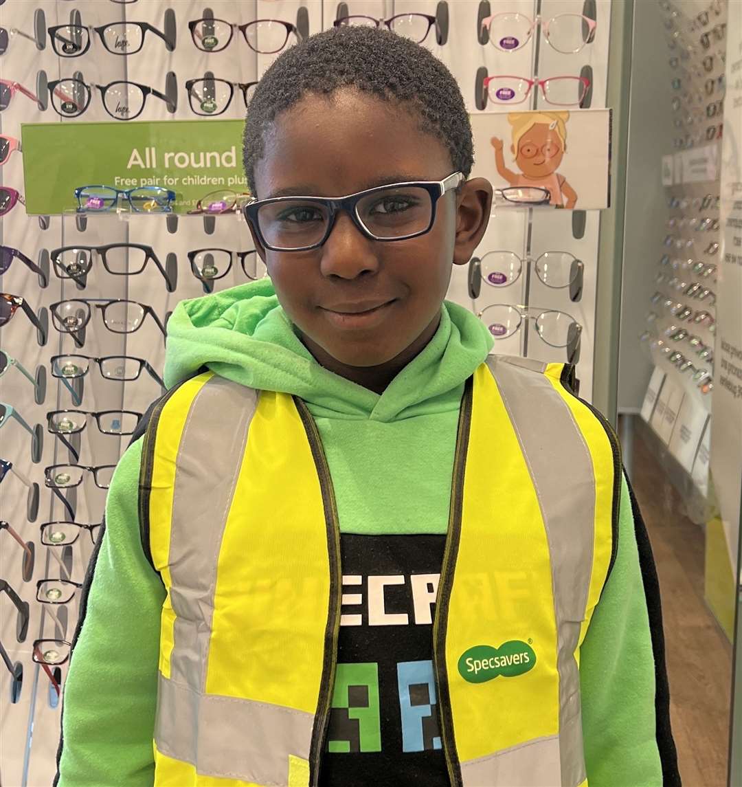 There are 1,000 free hi-vis jackets to give away. Picture: Specsavers Medway Stores