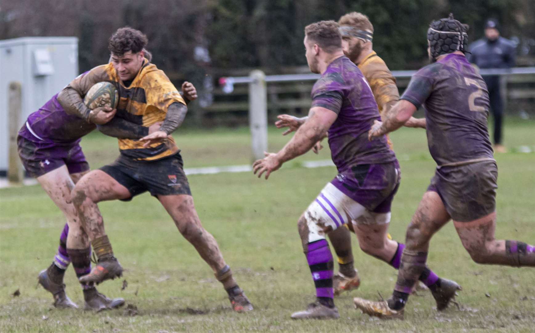 Canterbury failed to make inroads against Leicester Lions. Picture: Phillipa Hilton