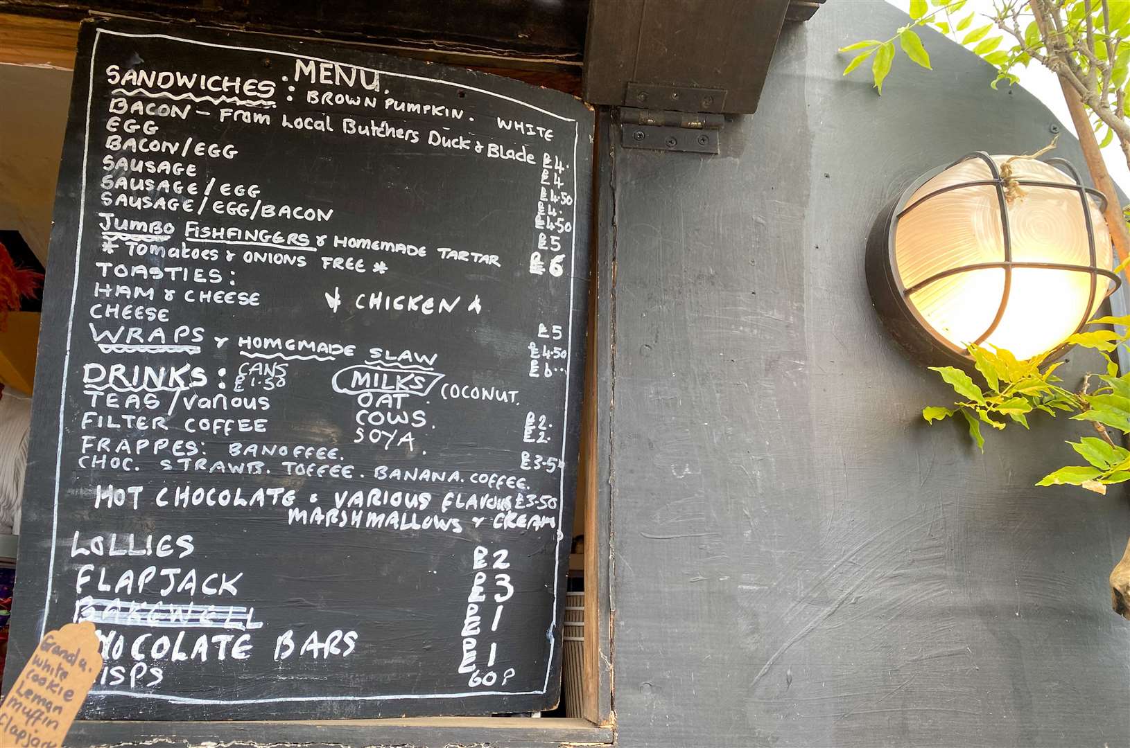 The menu is made up of light bites such as sandwiches, toasties and wraps. Picture: Sam Lawrie