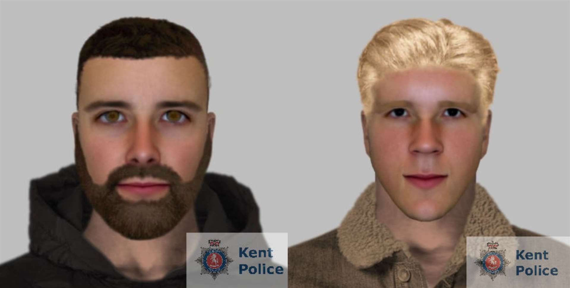 Do you recognise these men? Picture: Kent Police