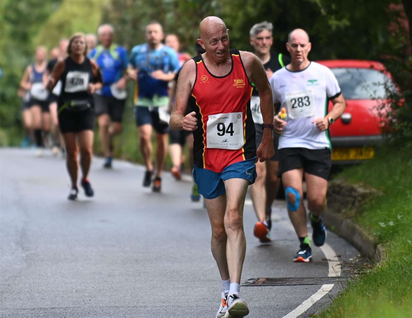 Clive Crisp of Sittingbourne Striders. Picture: Barry Goodwin (49790298)