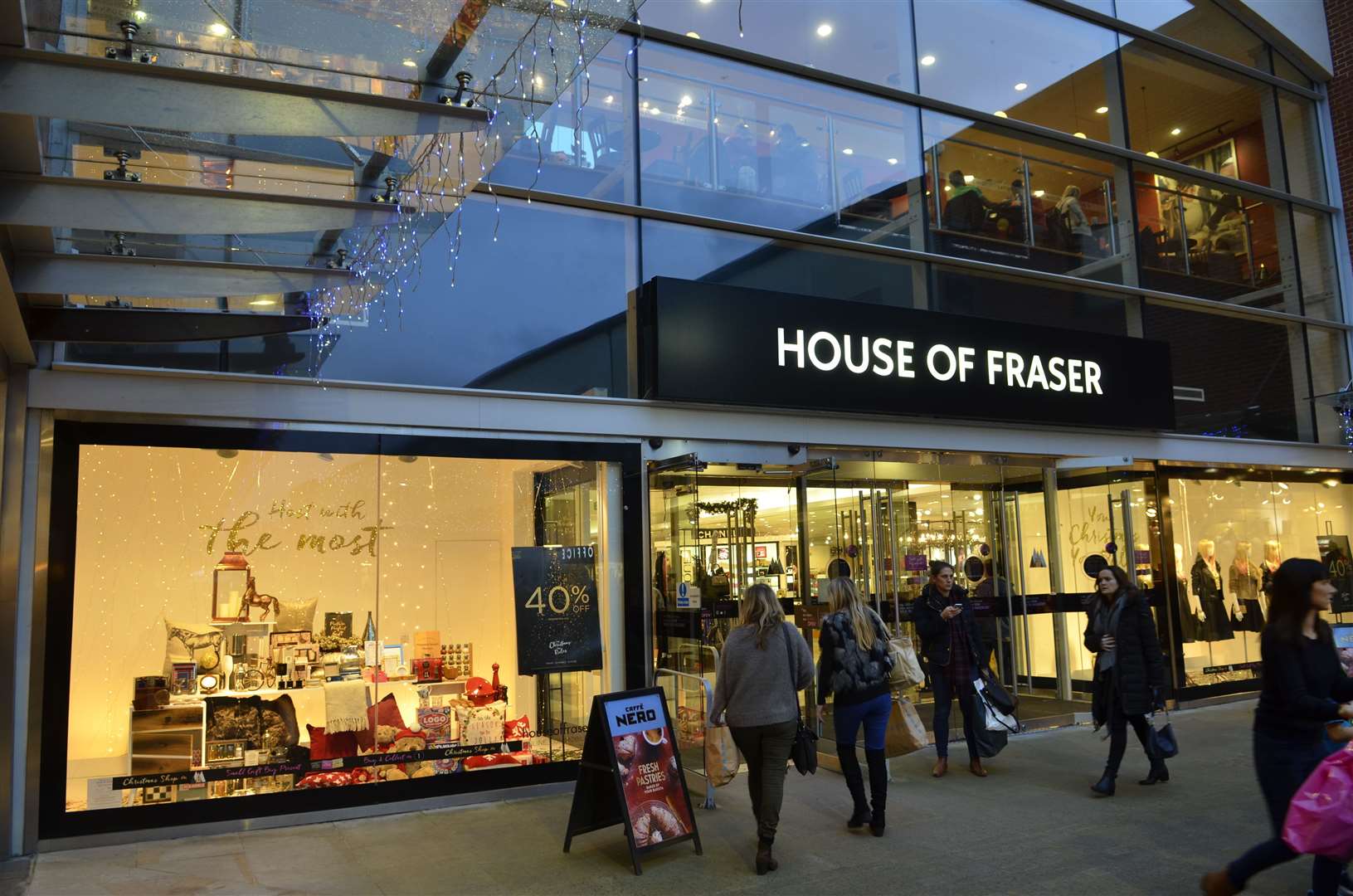 Maidstone's House of Fraser store
