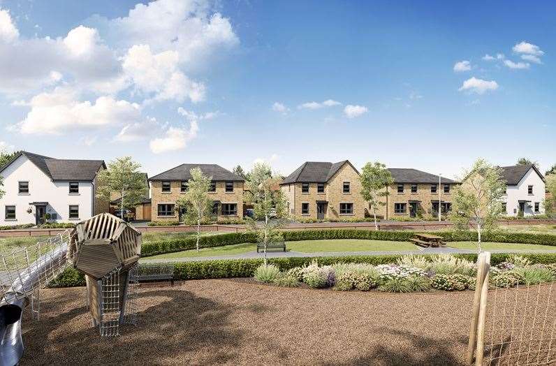 The Spitfire Green site near Westwood Cross is one of many developments taking place across Thanet right now. Picture: Barratt Homes
