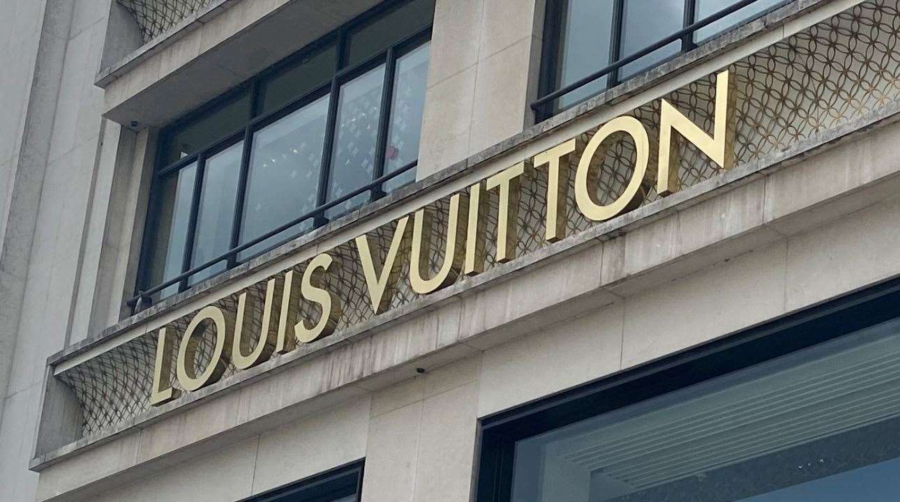 One of the items reported stolen included a purse from fashion giants, Louis Vuitton. Picture: Joe Harbert