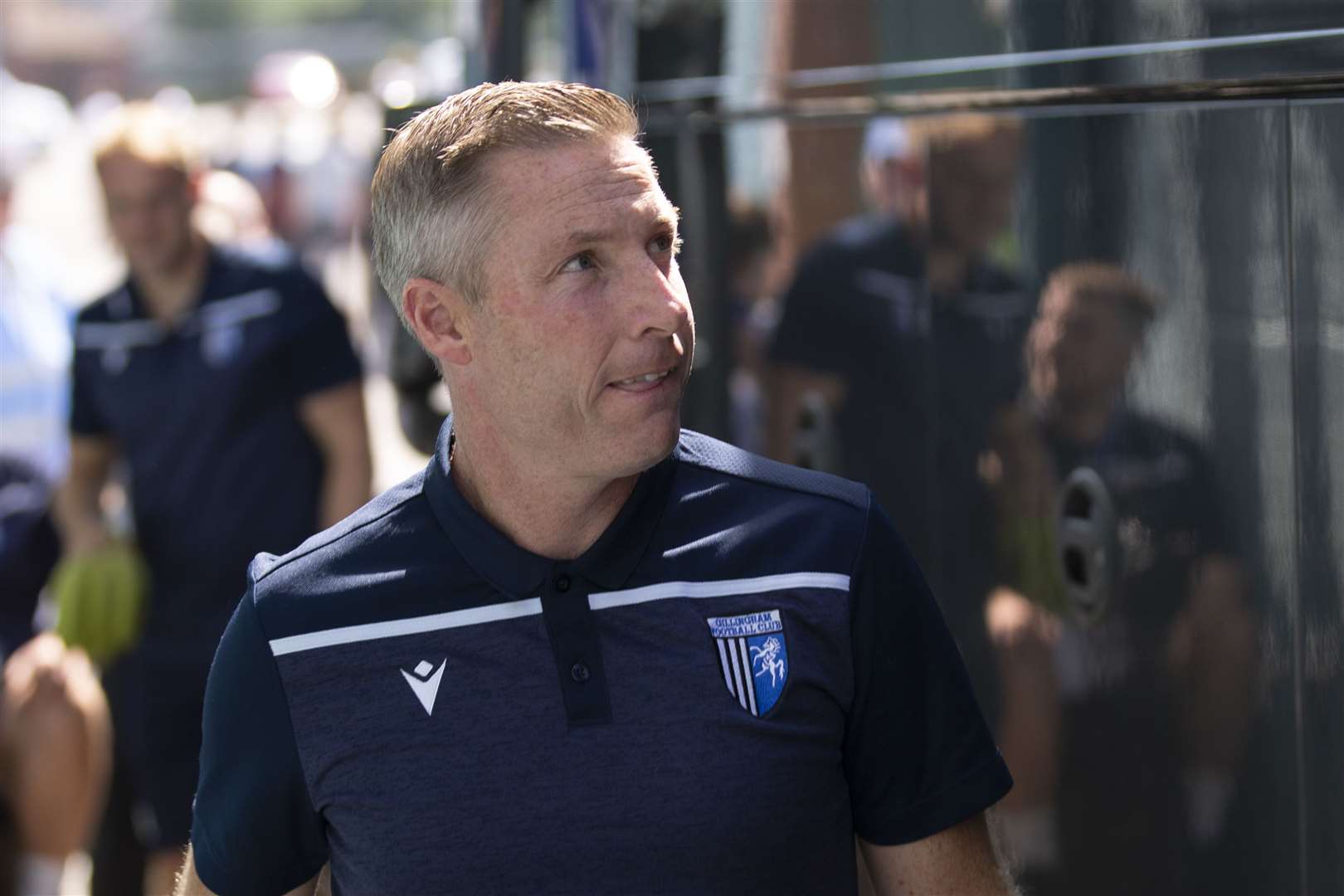 Gillingham manager Neil Harris made 16 new signings in the summer transfer window and came close to a 17th. Picture: KPI