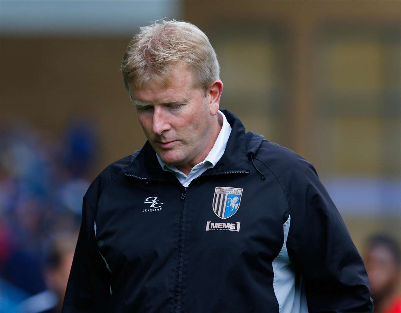 Adrian Pennock had a difficult time at Gillingham Picture: Andy Jones