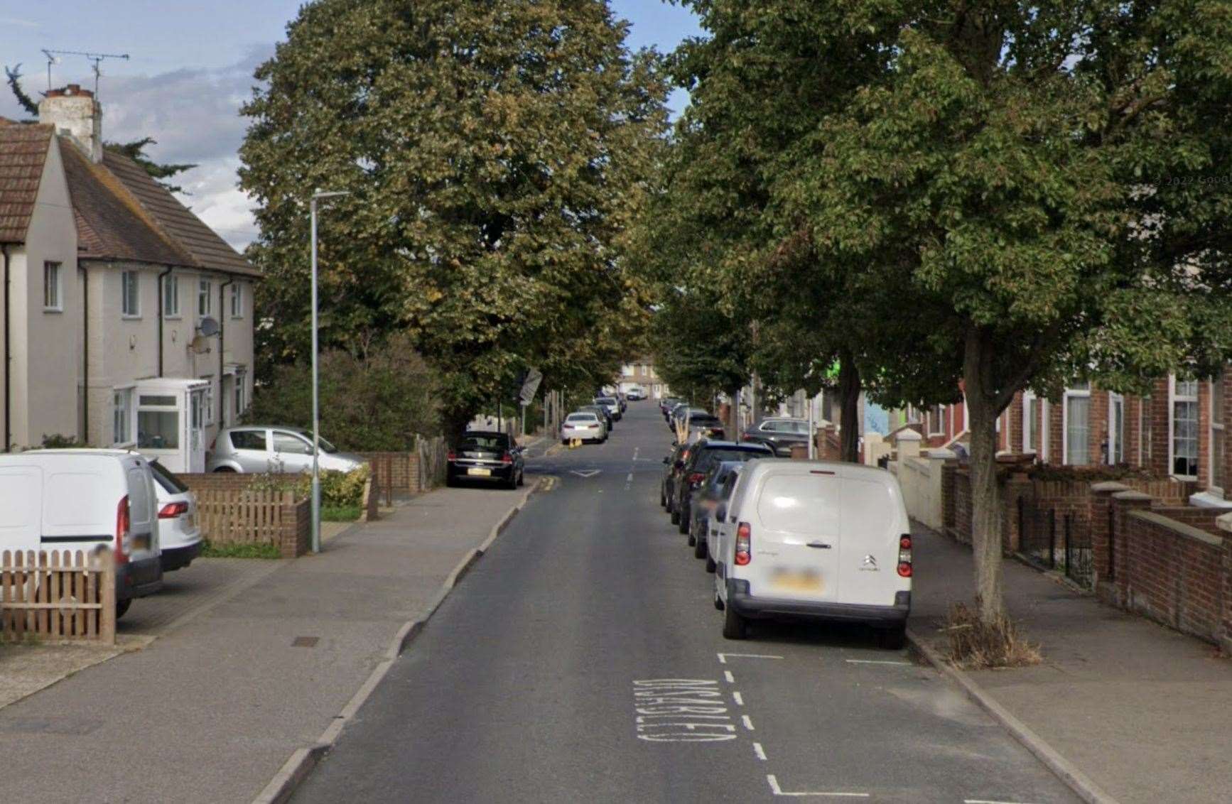 Police vehicles and ambulances were called to Toronto Road, Gillingham, this afternoon. Picture: Google Maps