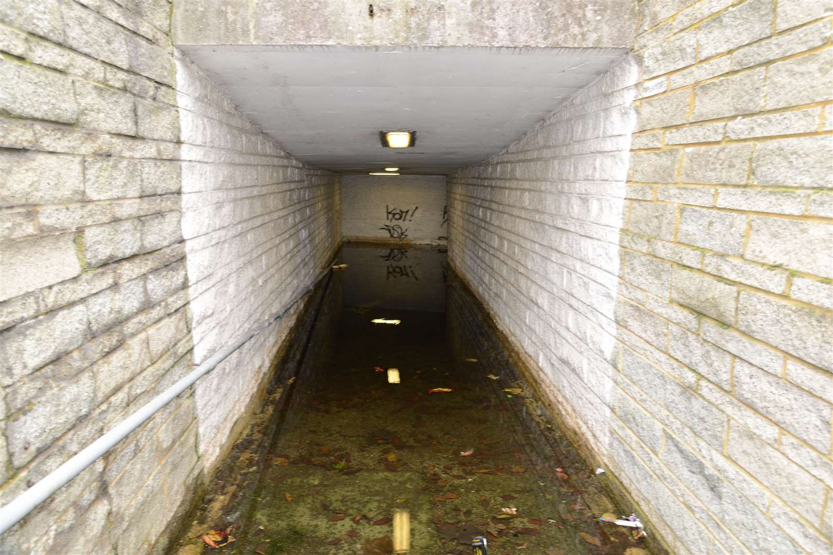 Mace Lane underpass was closed following a series of floods
