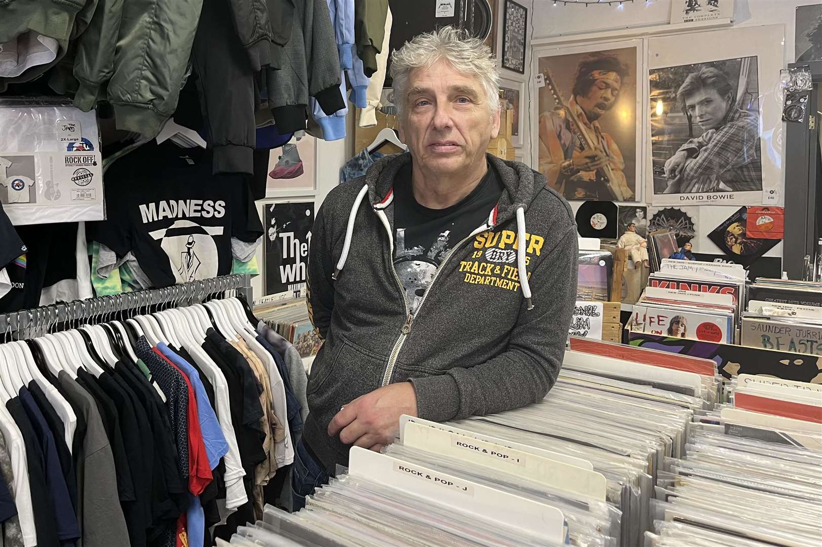 Vince Monticelli from The Record Store