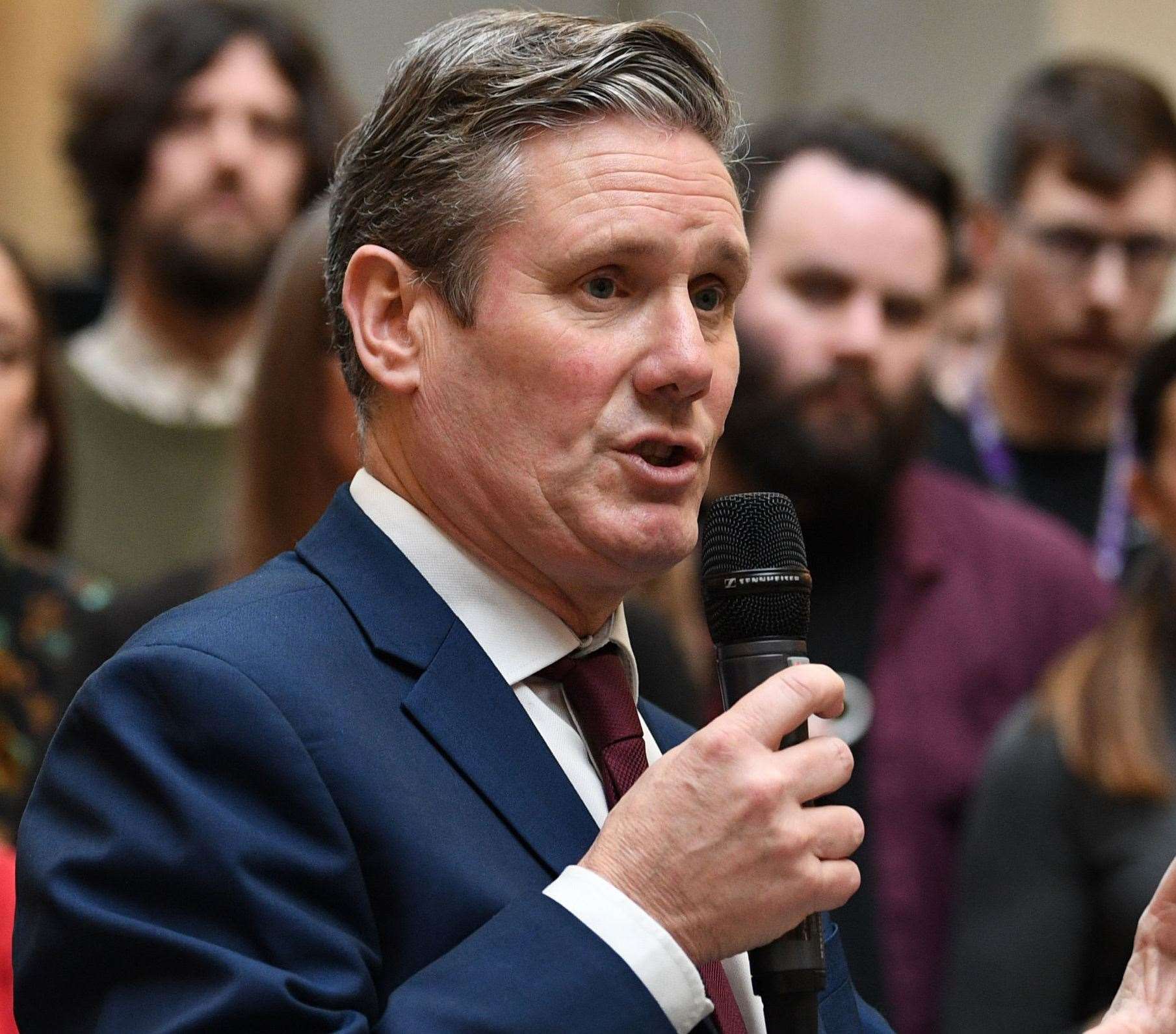 Labour leader Sir Keir Starmer has joined the fight to save hundreds of jobs threatened at Chatham Docks. Picture: Stefan Rousseau/PA Wire