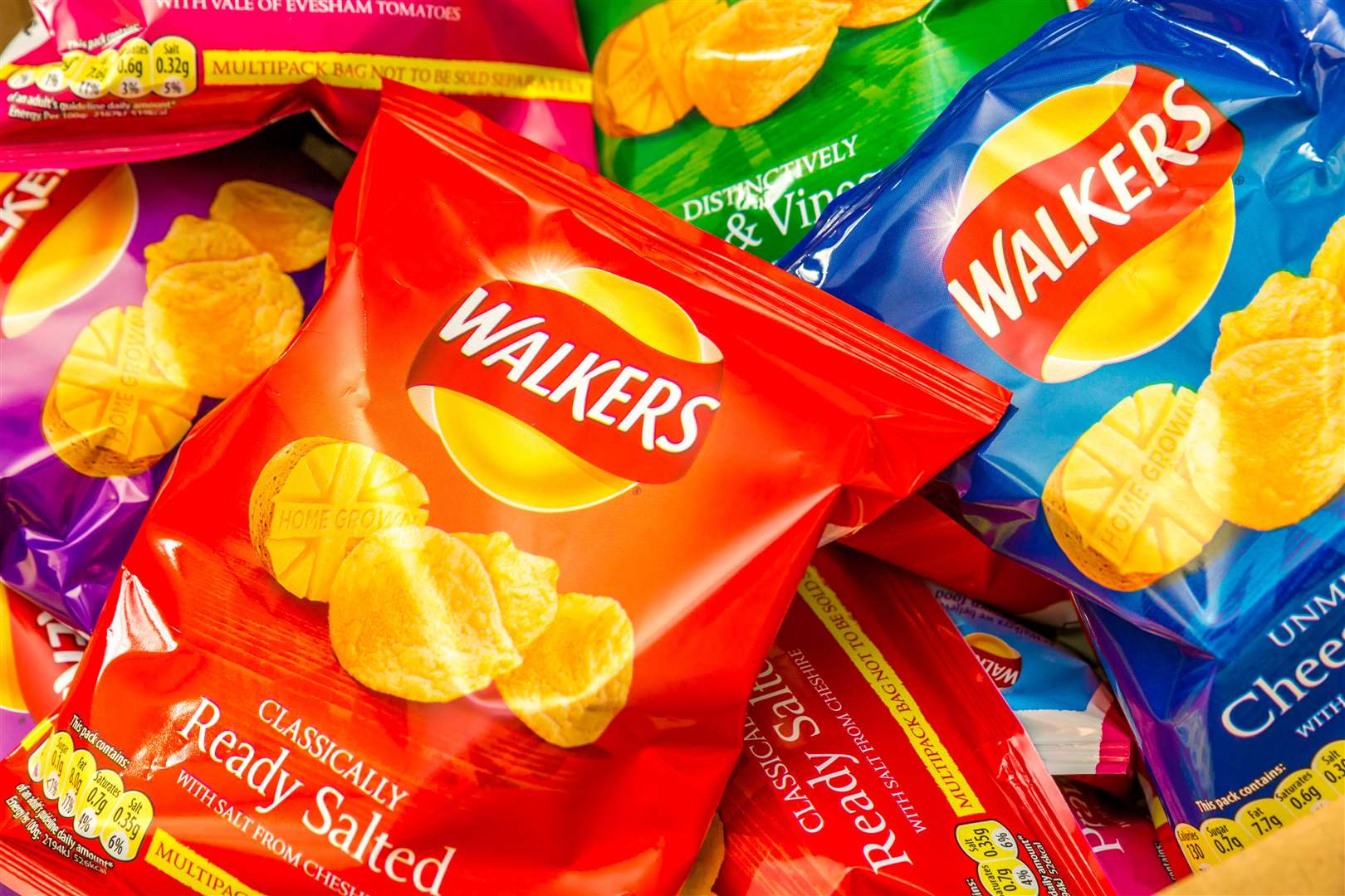 Walkers hopes 50% of its sales will come from healthy products or those under 100 calories by 2025. Picture: Stock photo.