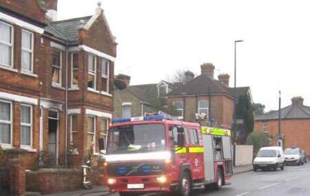 The emergency services were called to the scene early on New Year's Day. Picture: MARY GRAHAM