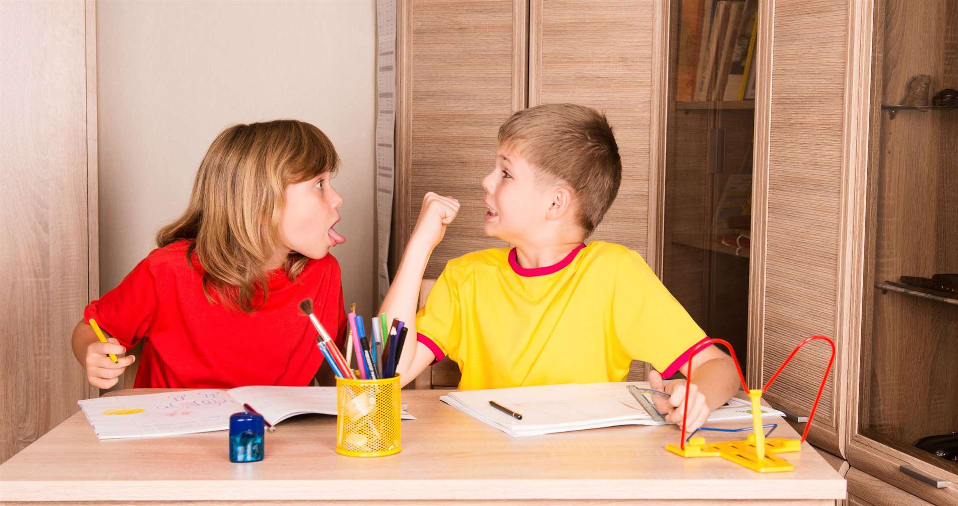 Would your children bicker and argue if left without an adult to manage the situation? Photo: Stock photo.