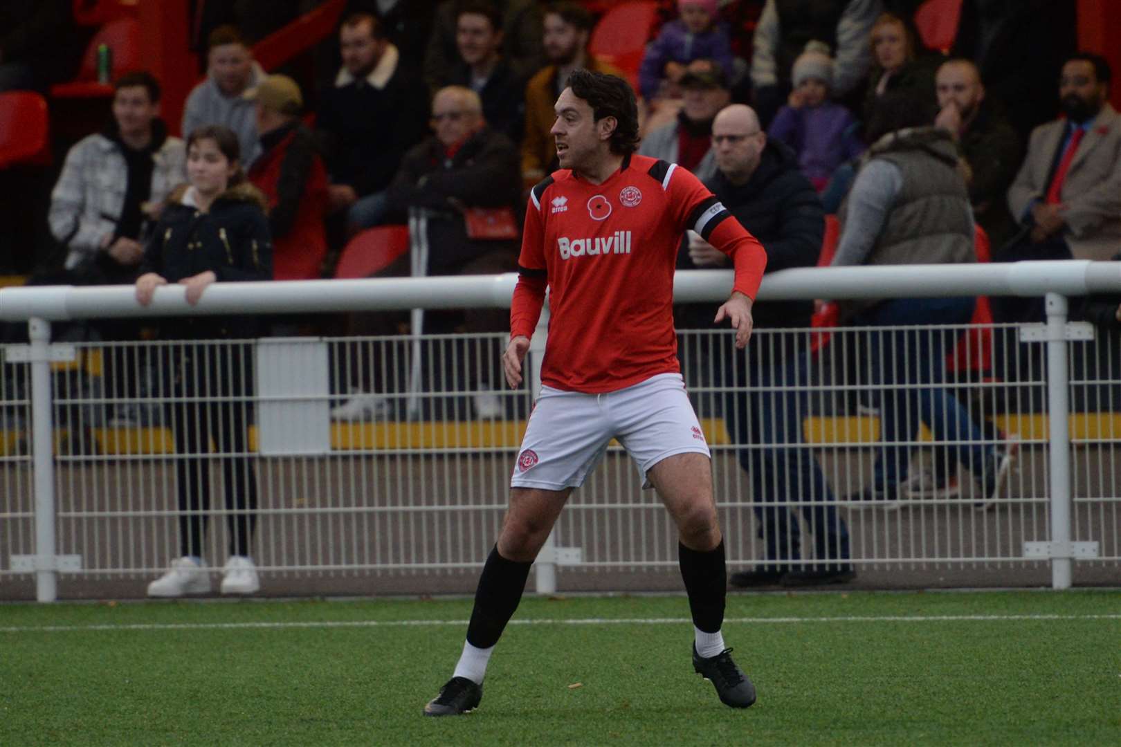 Chatham Town's captain Jack Evans Picture: Chris Davey