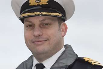 Royal Navy Commander Paul Hammond. Pic: Royal Navy