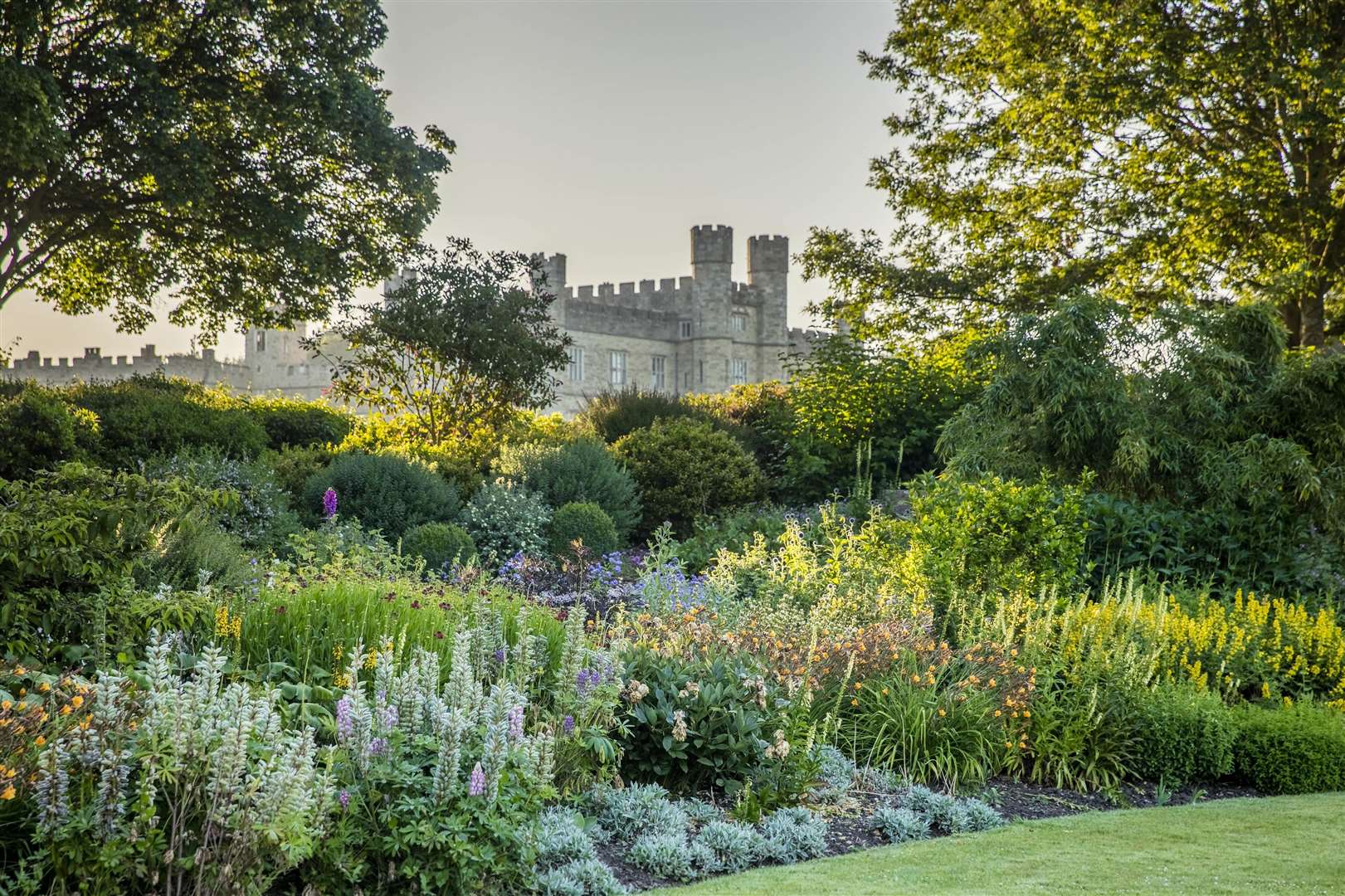 Leeds Castle's gardens are staying open Picture: Thomas Alexander