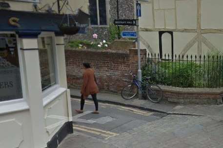 St Peter's Lane junction with Canterbury High Street. Picture: Google Street View