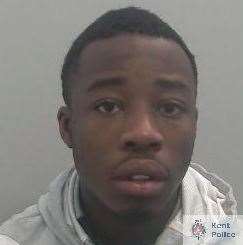 Moses Aiyelabola was sentenced to just over four years and six months in jail. Picture: Kent Police