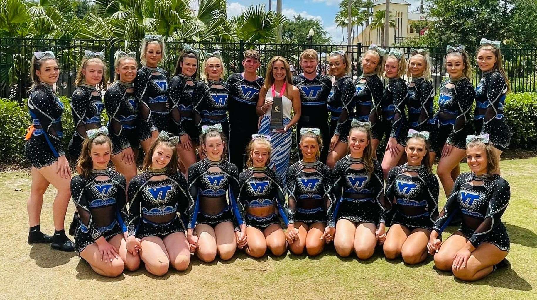 The Vista Twisters T5 squad finished seventh at the ESPN Wide World of Sports Complex
