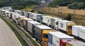 It is hoped a permit system for local hauliers would help them avoid having to join queues of lorries on the M20 trying to cross the channel