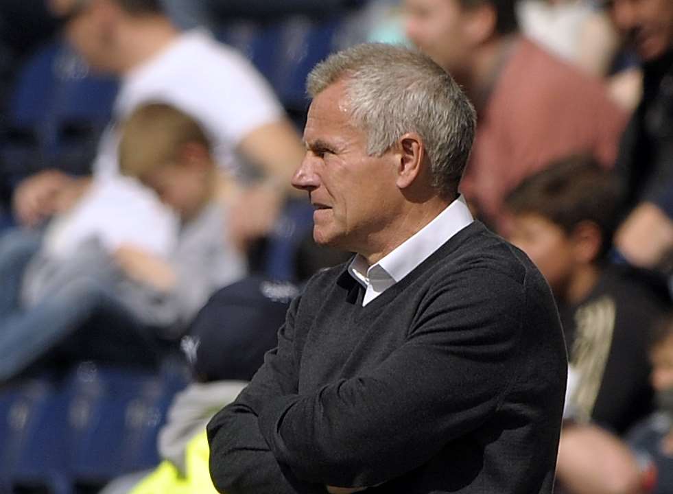 Gillingham interim manager Peter Taylor Picture: Barry Goodwin