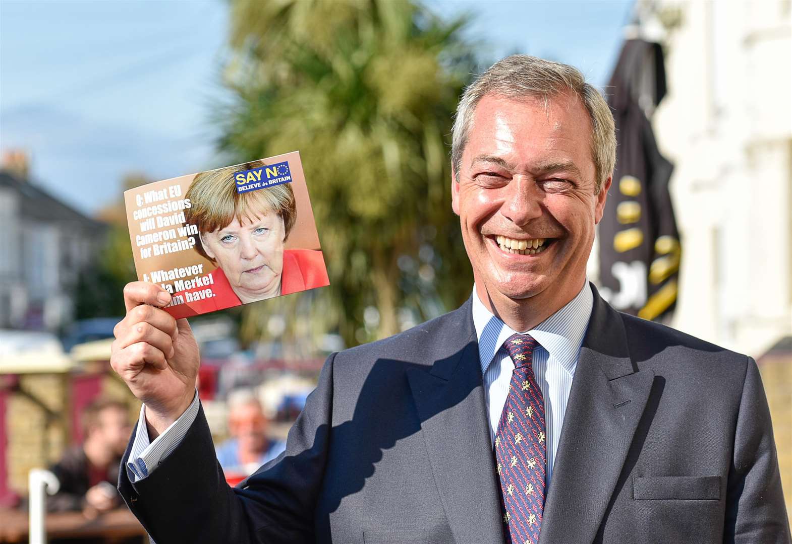 Nigel Farage kicked off his Brexit campaign in Thanet in 2015