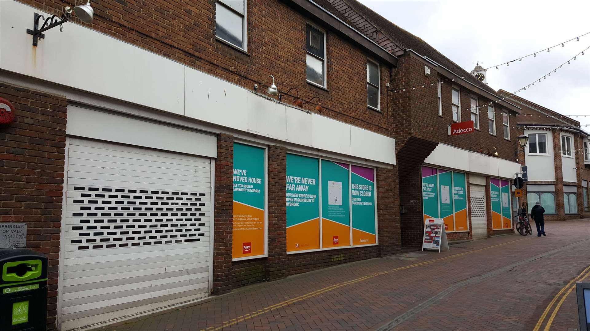 Argos in New Rents is on the market