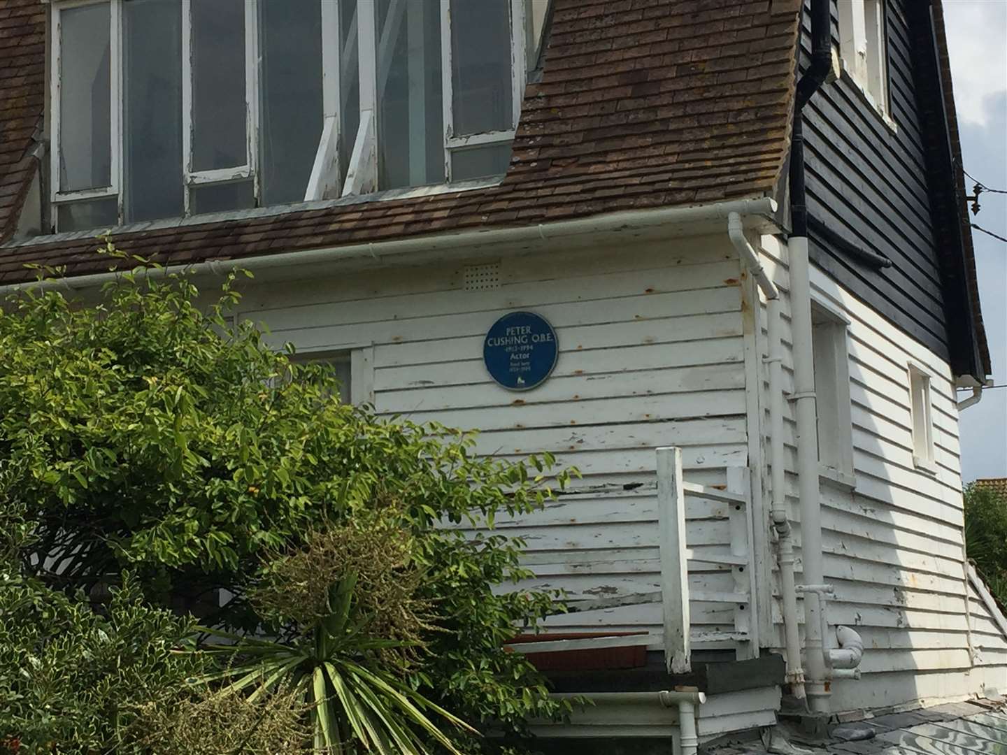 Star Wars and Hammer Horror actor Peter Cushing's former home near Island Wall in Whitstable