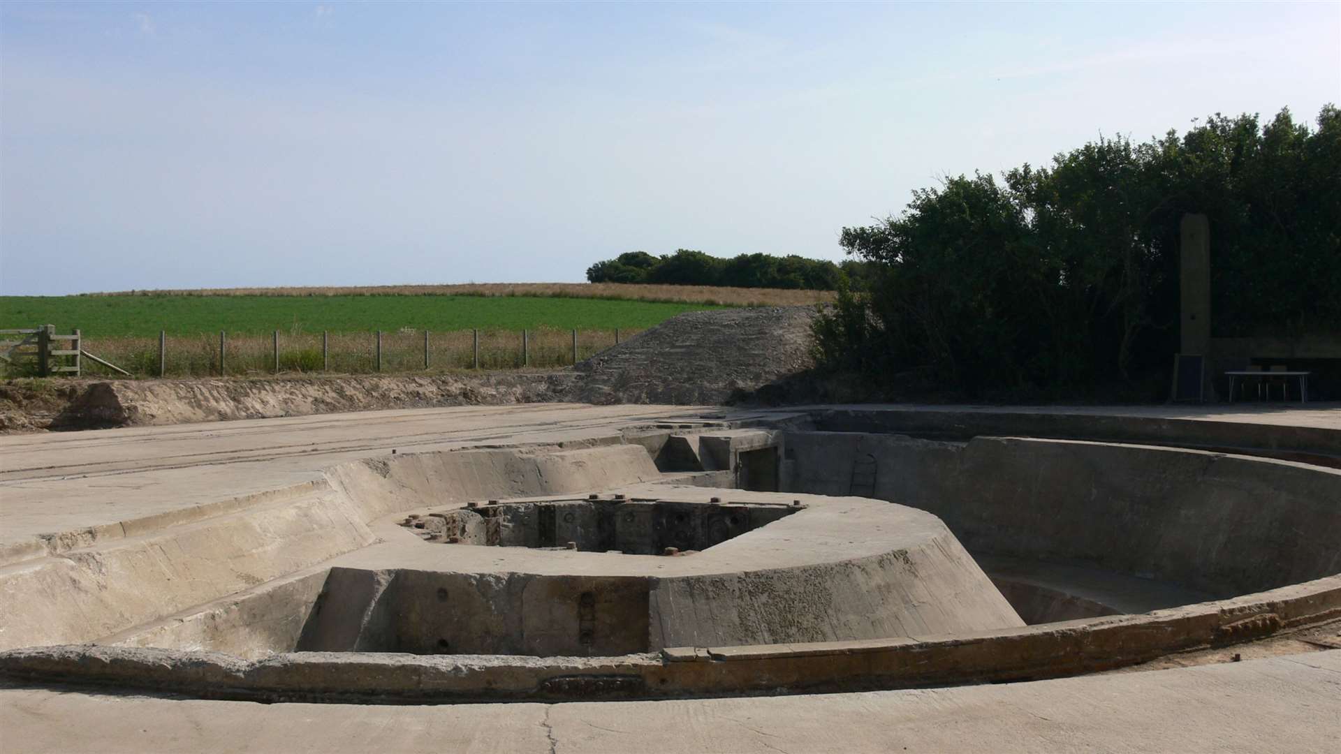 The project in Wanstone hopes to restore the Second World War artillery battery. Picture: National Trust / Gordon Wise