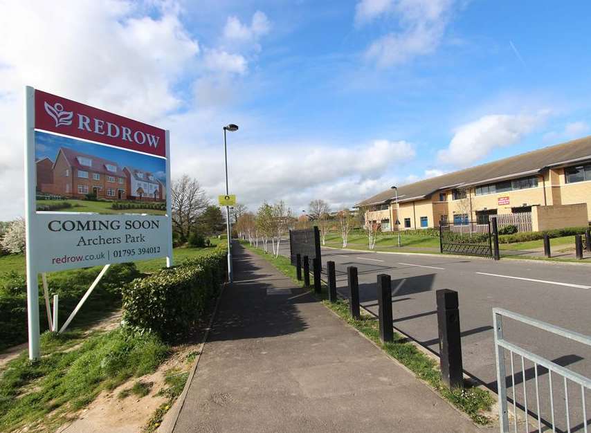 The Watermark development will see hundreds of new homes in Sittingbourne