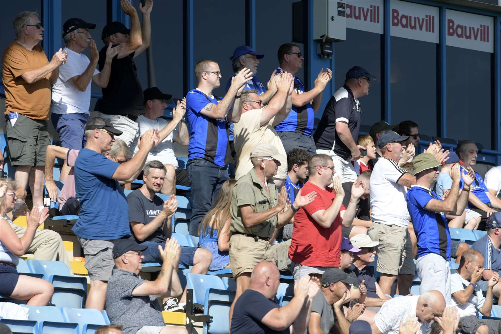 Gillingham fans - many will have to pay more for season tickets next season after early-bird deals were scrapped. Picture: Barry Goodwin