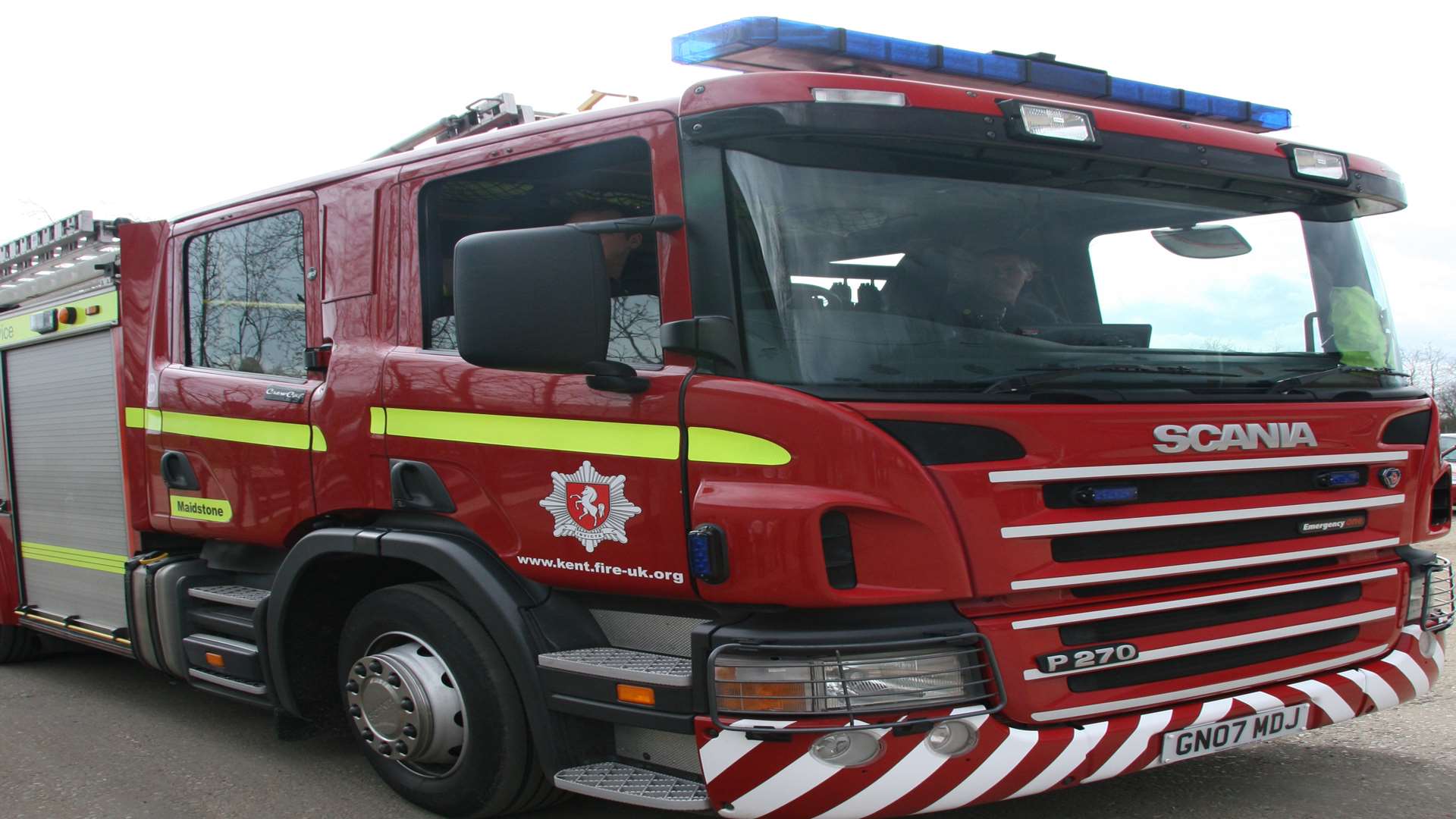 Kent Fire and Rescue Service were called out