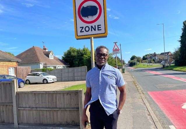 Umar Abanifi is fed up with being abused while driving the speed limit in the 20mph zone