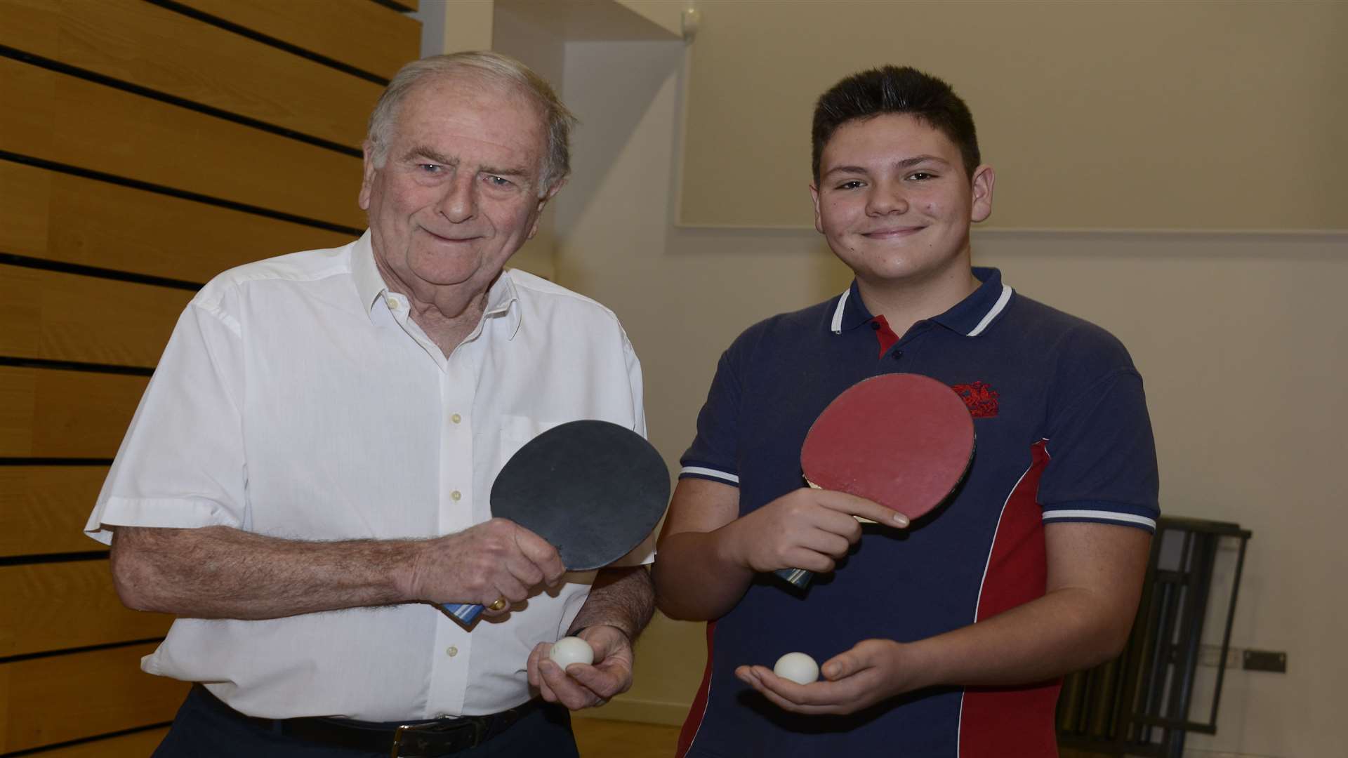 Hugo is England's youngest ambassador for Table Tennis England