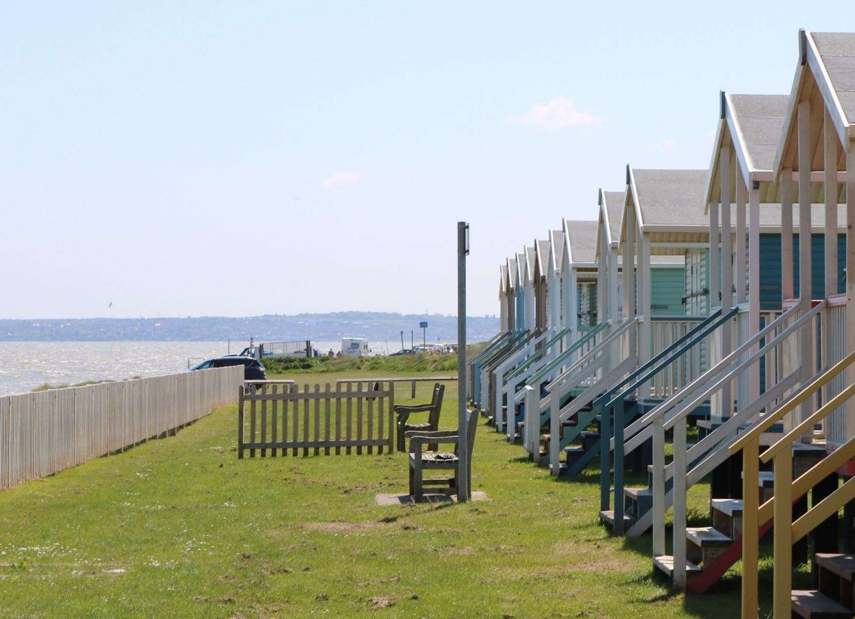 Beach huts on Sheppey. Picture: Swale council