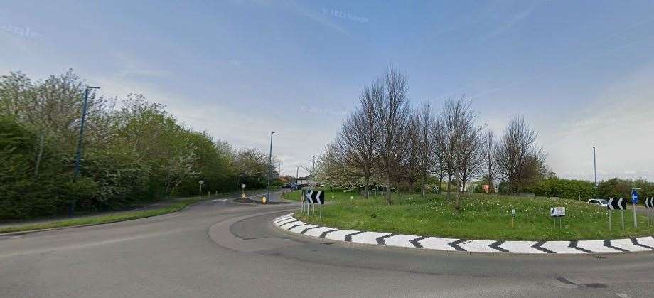 Grange Roundabout see partial closures for five nights. Picture: Google Maps