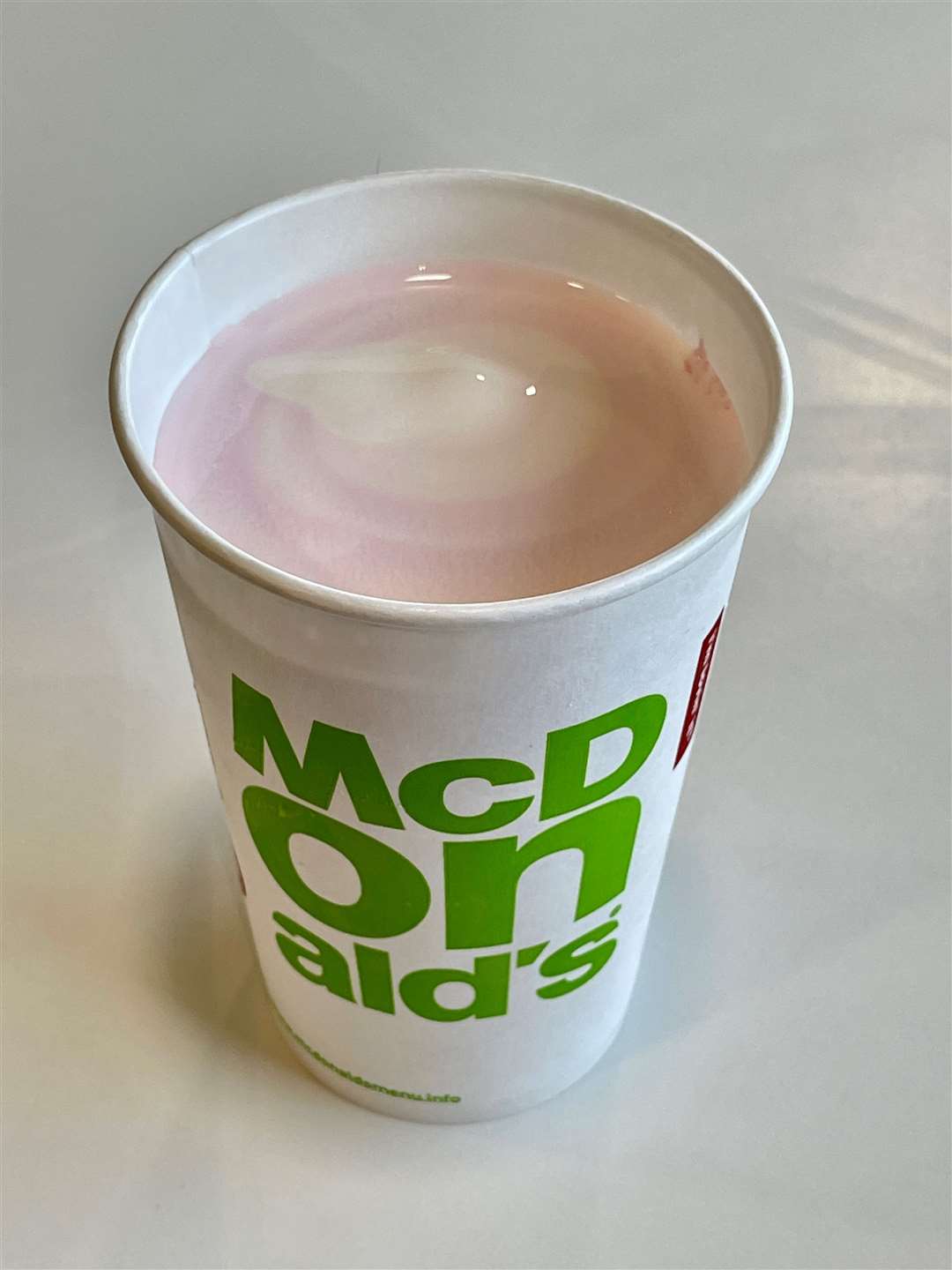 McDonald’s ran out of milkshakes in most of its UK restaurants due to ongoing supply chain problems (Liam McBurney/PA)