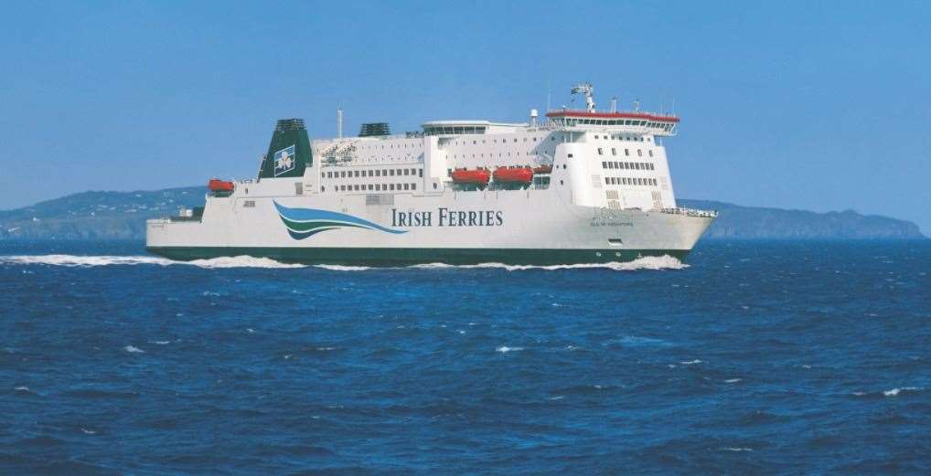 The RMT is fuming over plans for Irish Ferries to operate the Dover to Calais route. Picture: Irish Ferries