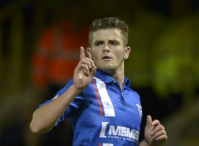 Gills striker Rory Donnelly Picture: Barry Goodwin