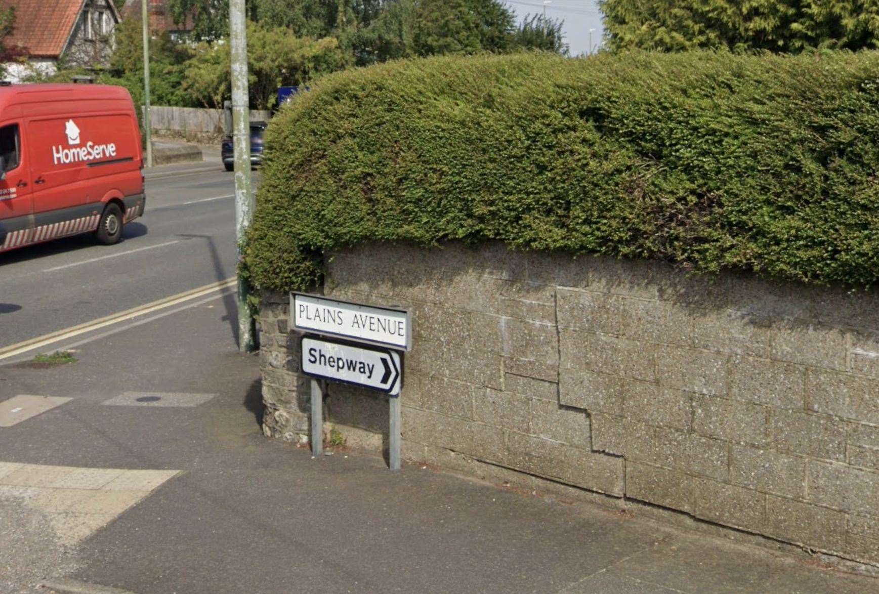 Sheena Williams lives in Plains Avenue in Maidstone. Picture: Google Maps