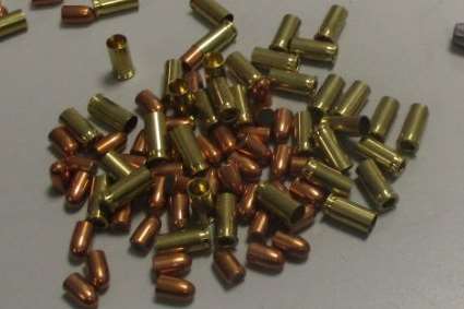 Ammunition was seized from Atherton's home in Shorefields, Rainham. Pic: Kent Police
